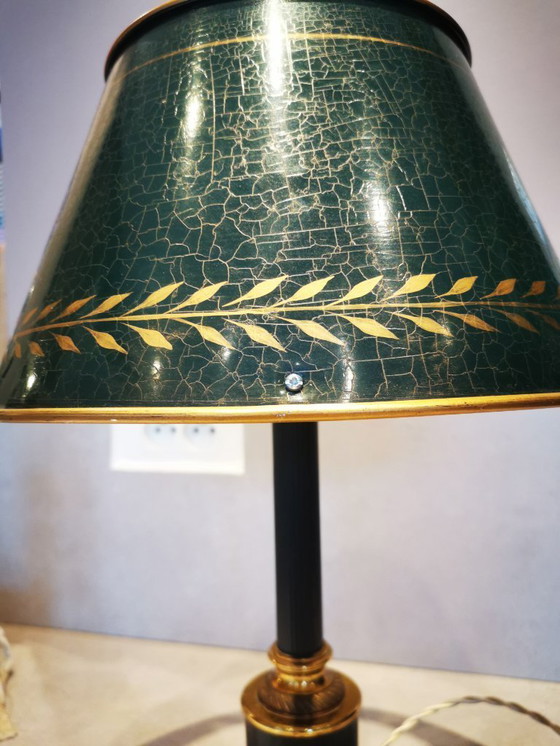 Image 1 of Lampada "Napoleone" su base in bronzo