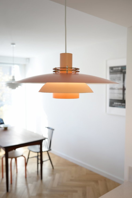 Image 1 of Lampada Top Lamper arancione, Danimarca, anni '70