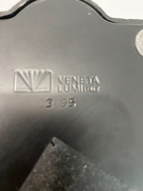 Lampe de bureau col de cygne vintage Veneta Lumi italienne, années 1980 – Metal, Plastic (photo 11 of 14)