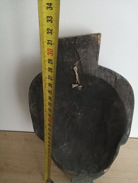 Image 1 of Maschera da parete in legno verde dal Camerun / Africa