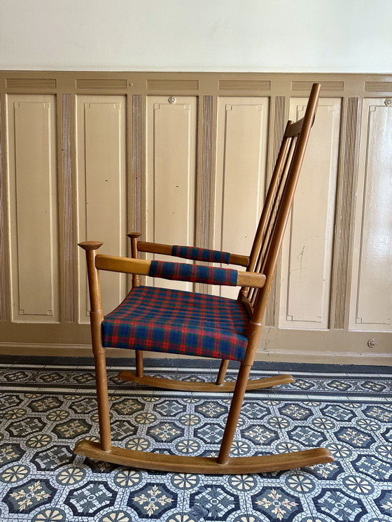 Image 1 of Rocking chair by Karl-Axel Adolfsson for Gemla, Sweden 1960s