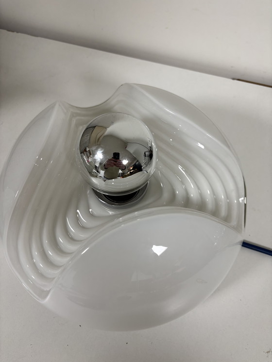 Image 1 of Peill Putzler Wave Futura Plafondlamp unique blanc couleur