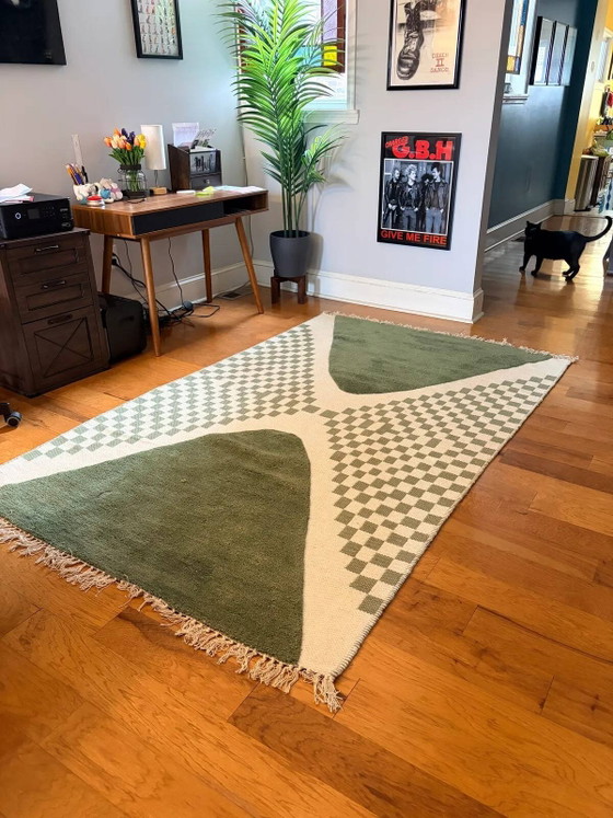 Rug measuring 230x140cm in wool. – Rugs & carpets, Cotton (photo 2 of 7)