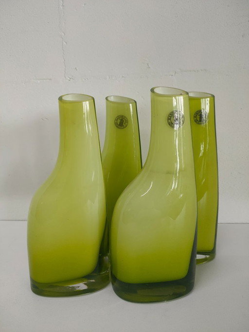 Elegant asymmetric Okkso Vases Ikea 90s