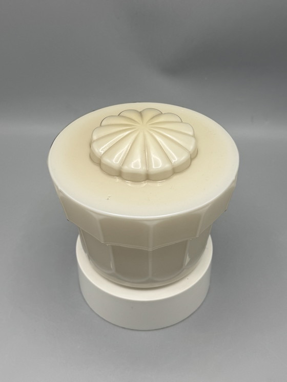 Image 1 of Thabur plafondlamp in crème glas