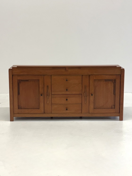 Image 1 of Kersenhouten Art Deco dressoir 