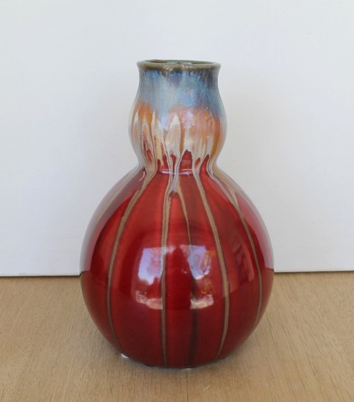 Art Déco Kalebas Vase 'Coloquinte' Thulin Belgien (Modell 200)