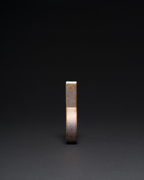 Image 1 of Vase et boîte à couvercle vintage Helmut Drexler Rosenthal en porcelaine allemande Goldfeuer