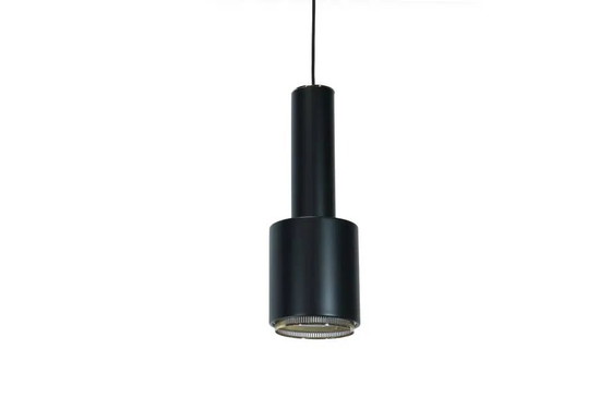 Alvar Aalto A110 Handgranate Pendelleuchte in Schwarz mit Messing – Pendelleuchten, Brass, Scandinavian (photo 3 of 6)
