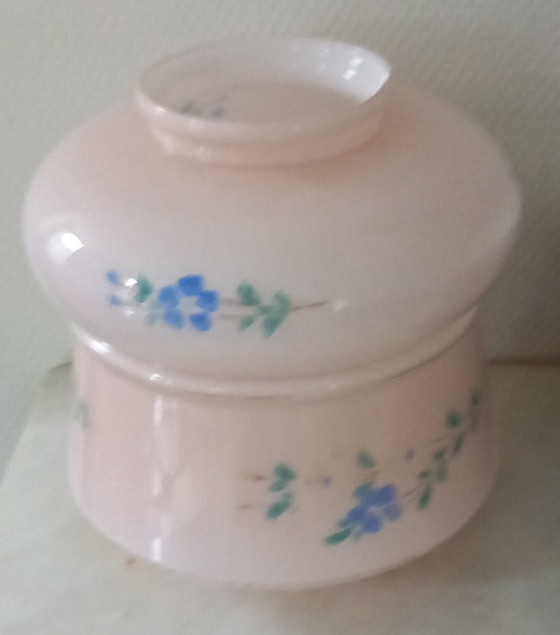 Image 1 of Lámpara colgante Art Déco con forma de rosa