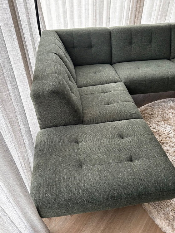 Montél Traffic U-Corner Sofa - Leaf Forest Green Design Sofa – Montel, Textile (photo 11 of 14)