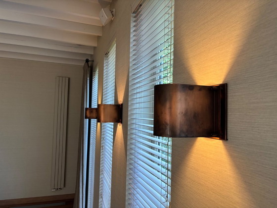 Wandlamp BEGA koper – Wandlampen, Glass, Copper (photo 5 of 5)