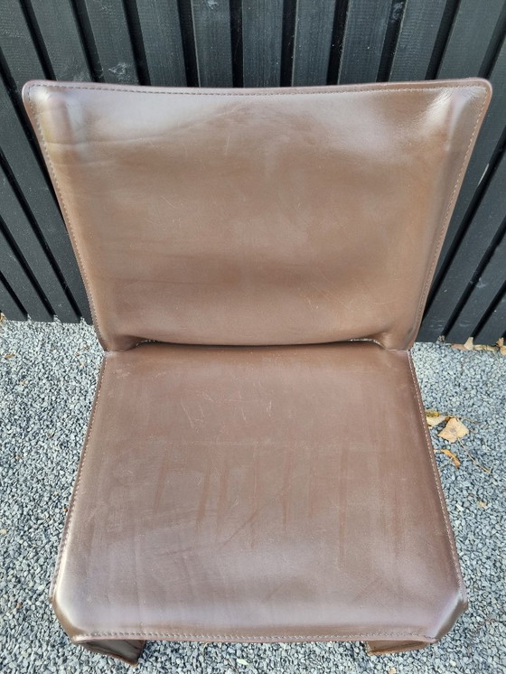 Image 1 of 4 sedie Cassina marrone scuro