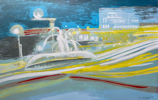 Zeefdruk Bert Bruijn 