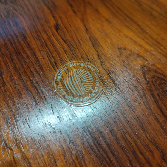 Image 1 of Sillón Vitra Eames con otomana - Palisandro - Cuero color coñac