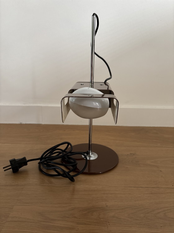 Original Vintage Oluce 'Spider' Table Lamp (Model 291) – Joe Colombo, 1960s – Metal (photo 7 of 12)