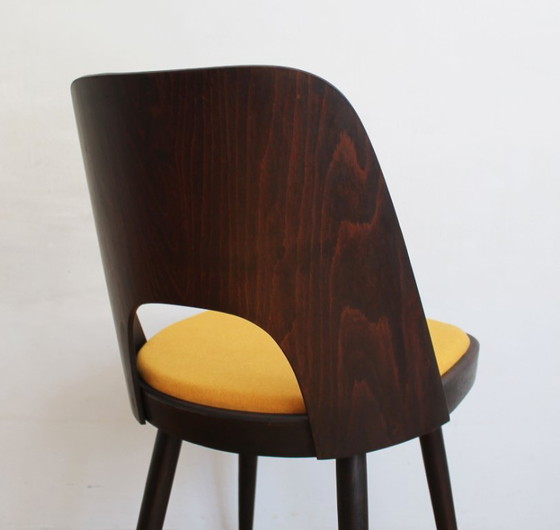 Image 1 of Set van vier eetkamerstoelen van Oswald Haerdtl