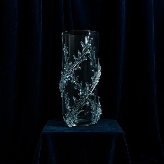Vaso in vetro di Murano italiano di metà secolo, Barovier&Toso, 1940 – Vasi, Crystal, Murano Glass (photo 13 of 28)