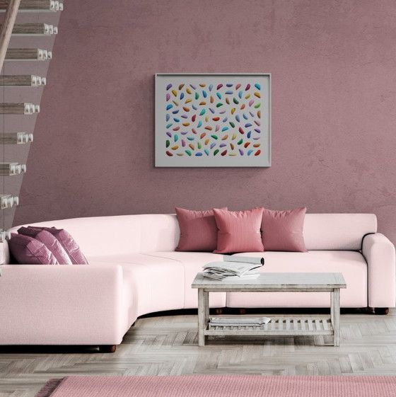Image 1 of Décoration murale - Festival des moules - 73 x 93 cm