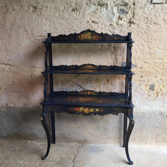 Scaffali a muro / Consolle Napoleone III / XIX secolo – Wood (photo 12 of 12)