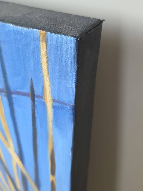 Painting 'The Kites on Winter Day' by Anneke Van Kesteren – Paintings & Drawings, Canvas (photo 3 of 5)