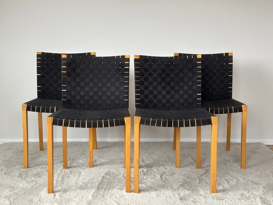 Image 1 of Chaises modèle 737 de Peter Maly pour Thonet, années 1990, lot de 4