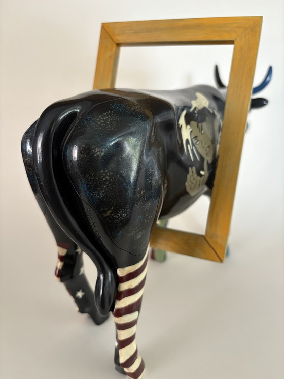 Image 1 of Mooseum Lover, di Jody Silver Schwarz, Cow parade 2004.