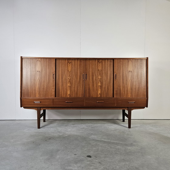 Image 1 of Vintage Danish Highboard Teak