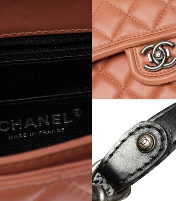 Image 1 of Borsa CHANEL in cuoio rosa - 100866