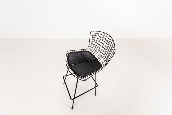 Image 1 of Set di 4 sgabelli da bar di Harry Bertoia per Knoll, 1980