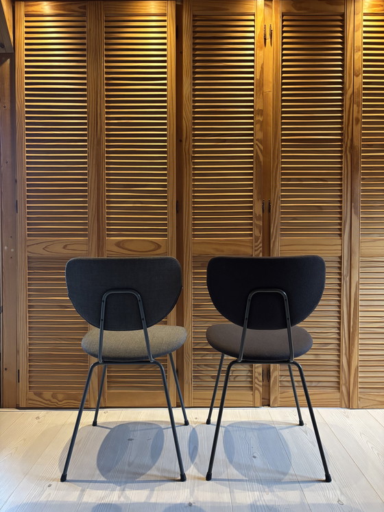 Image 1 of 2 stuks W.H. Gispen 101 stoelen aangeboden (gestoffeerd)