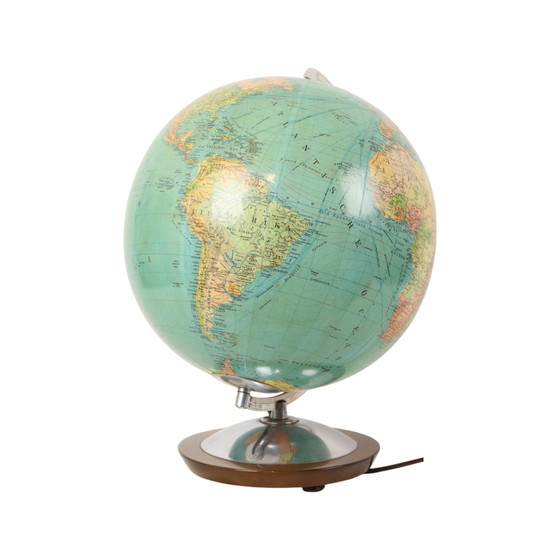 Image 1 of Large Illuminated Globe Lamp