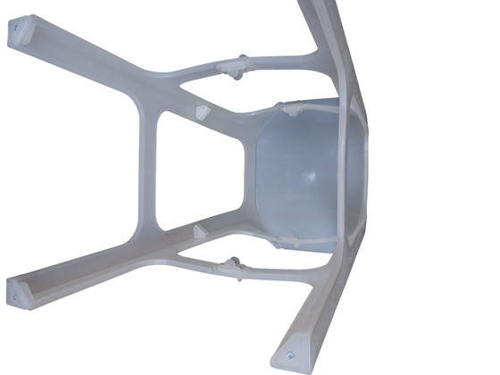 Image 1 of Vintage plastic bar stool