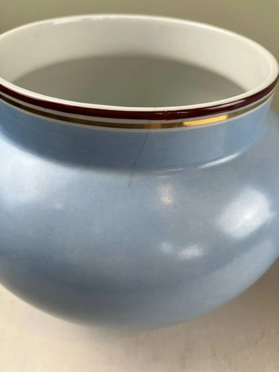Pair of antique plant pots – Porcelain (photo 10 of 16)