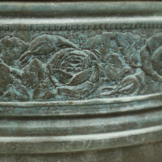 Image 1 of Vasi da fiori francesi Vasi da giardino Verdigris