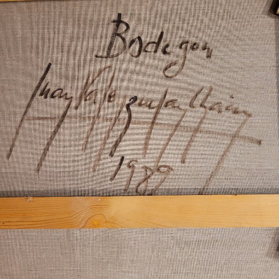 Image 1 of “Still Life with Glass Jars” Juan Valenzuela y Chacón, 1989 – Spain