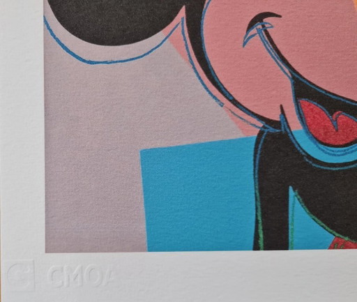 D'après Andy Warhol, Topolino, années 1980, lithographie