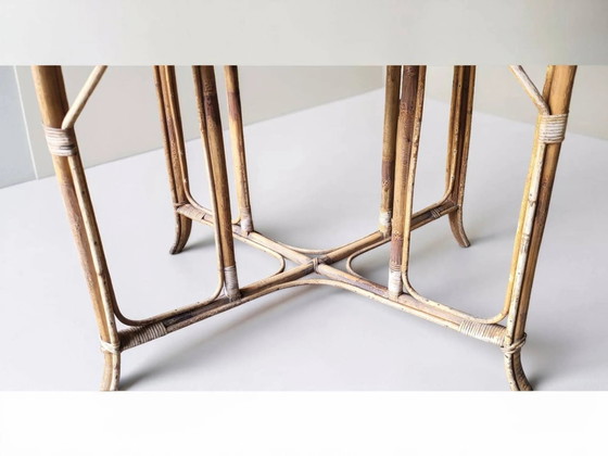 Natural rattan table, circa – Dining tables, Wicker (photo 4 of 7)