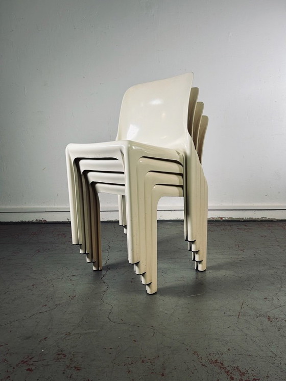 Image 1 of 4x Stuhl Selene, Vicco Magistretti für Artemide Milano Italien