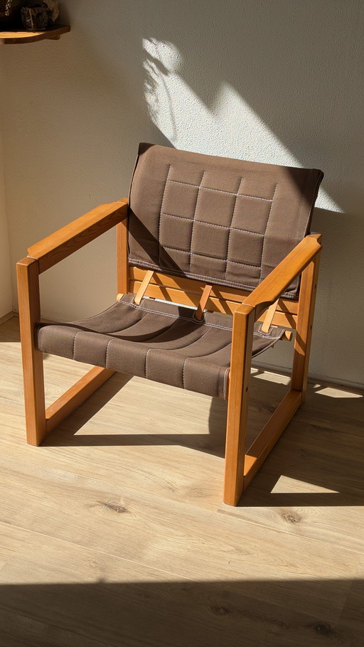 Diana safarifauteuil van Karin Mobring voor IKEA, jaren 70, Zweden
