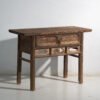Consolle cinese antica con traforo geometrico – Cina, circa 1900 – Console, Wood, Iron (photo 9 of 40)