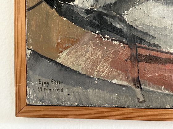 Ingvar Engdahl Painting – Paintings & Drawings, Canvas (photo 3 of 6)
