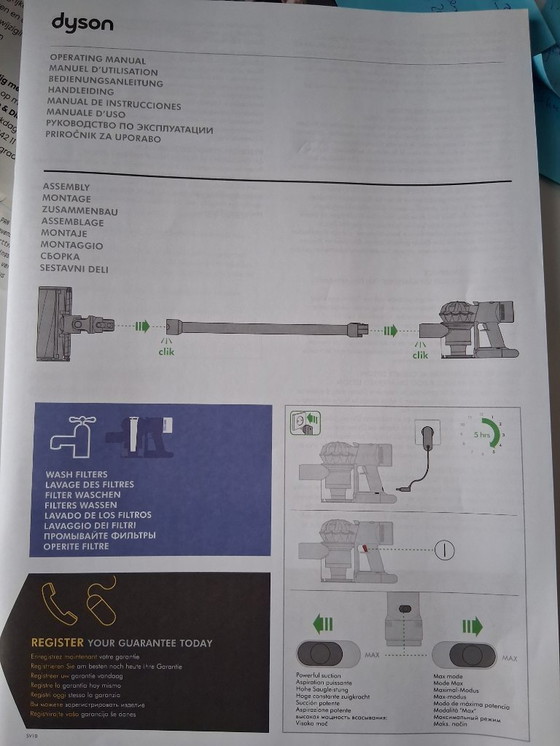 Image 1 of Dyson Absolute V8 cordless vacuum cleaner