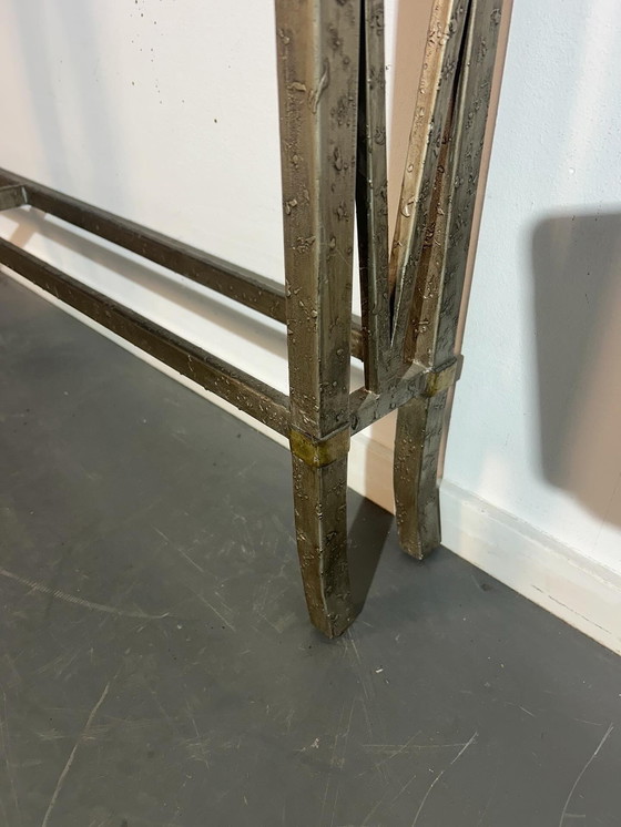 Image 1 of Wrought iron console table '1970'