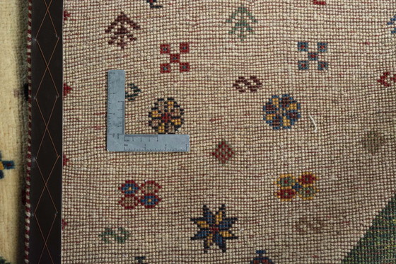 Image 1 of Tapis nomade Gabbeh noué à la main - 167 x 101 cm