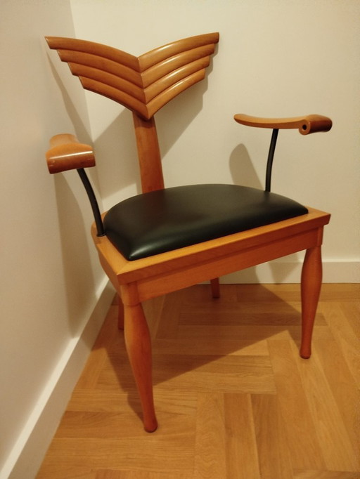 Silla de madera Diseño Massimo Scolari