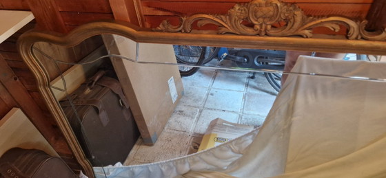 Image 1 of Specchio, vetro tagliato, vintage, antico