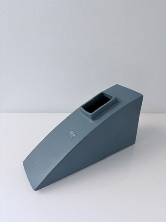 ASA Selection design vase grey-blue Memphis style – Ceramic (photo 3 of 12)