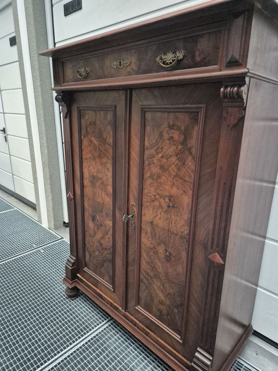 Hermoso armario antiguo Vertigo, Armarios de almacenamiento, Madera, Marrón (foto 4 de 7)