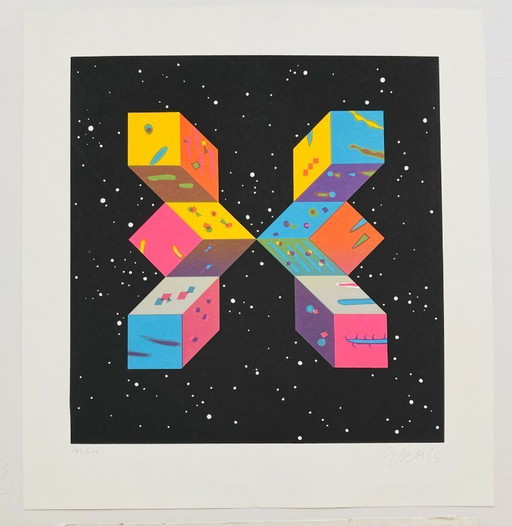 Peter Grass - Arabian Nights - Vintage Lithograph 1970s